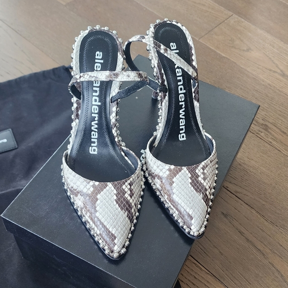 Alexander Wang Heels snake print. SIZE 36 - Picture 3 of 4